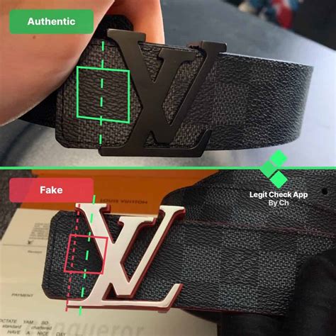 fake louis vuitton belt vs real|louis vuitton belt authenticity check.